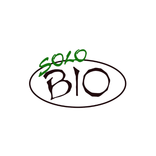 Logo de Solo Bio, ecotienda a la que le he trabajado u presencia digital desde cero.