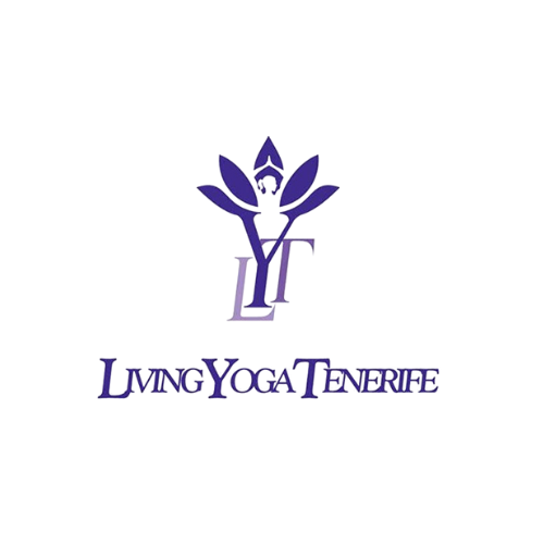 Logo de living Yoga Tenerife al que le he trabajado el mantenimiento de su página web y SEO